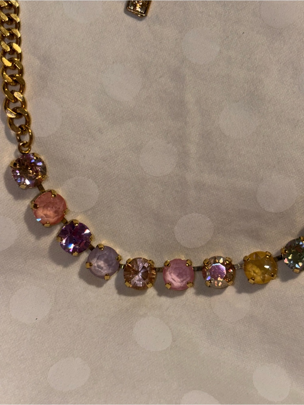 TOVA Mini Oakland Necklace in Fairy Dust Mix - Picture 8 of 9
